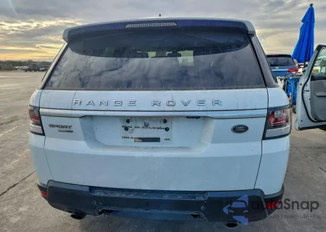 2016 Land Rover Range Rover Sport Hse z USA, uszkodzony, nr VIN SALWR2PF5GA116751